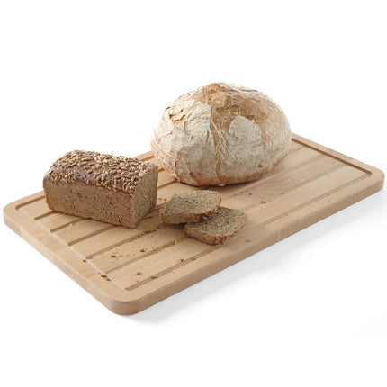 Double-sided cutting board made of beech wood - Hendi 505403