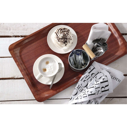 Hendi Laminate non-slip tray walnut 460 x 360 mm – image 4