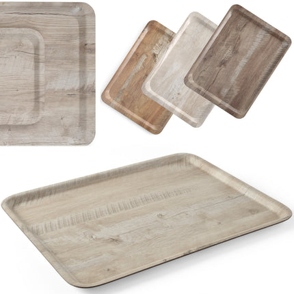 Hendi Laminate light wood tray 430 x 330 mm