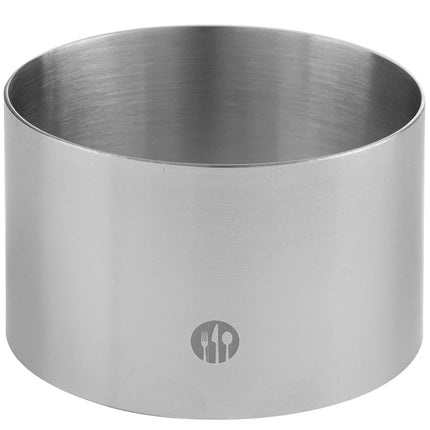 Cake-making ring of stainless steel wed. 70mm height. 45mm - Hendi 512104