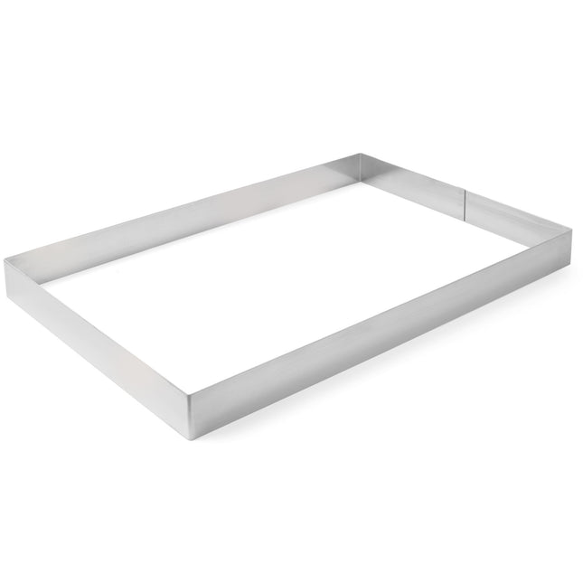 Rant bakery oven rectangular stainless steel 585x385x50mm Hendi 512401