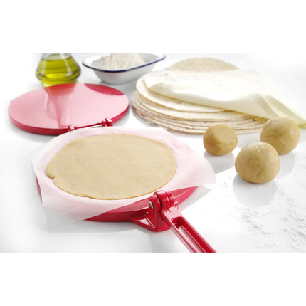 Manual tortilla press 250mm red Hendi 513033