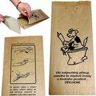 Paper bags with cardboard shovel on dog droppings FEDOG CZ 25pcs.