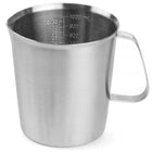 The kitchen measure with stainless steel scale 0.5 l - Hendi 516102