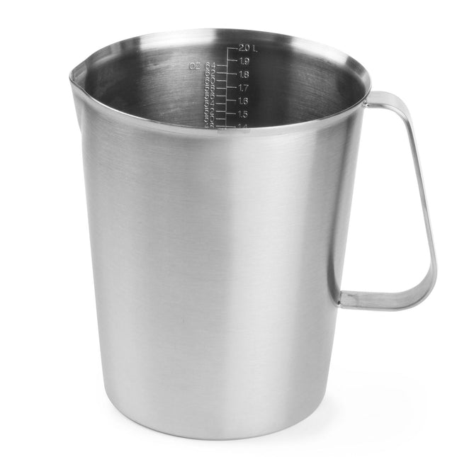Kitchen measurer with stainless steel scale 2 l - Hendi 516300