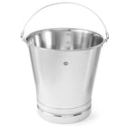 Bucket catering for stainless steel kitchen with ring and scale 10L - Hendi 516683