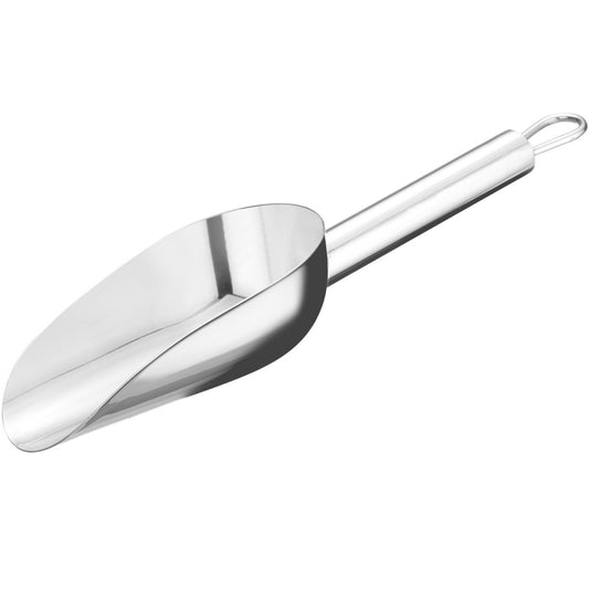 Bar Up Steel bartender's ice scoop with a pendant, 0.36 l