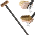 Hendi Pizza oven cleaning brush with copper hair length 1320 mm