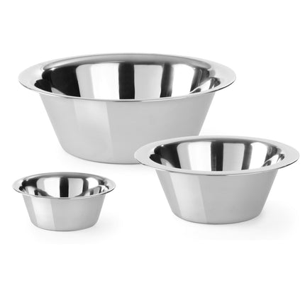 Steel bowl 5 l - Hendi 530603