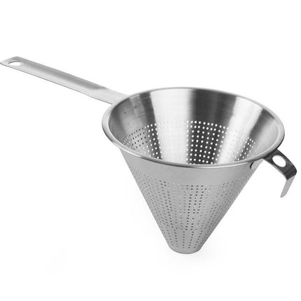 Ķīniešu siets konusveida nerūsējošā tērauda dzirnavas dia. 235 mm — Hendi 547502 