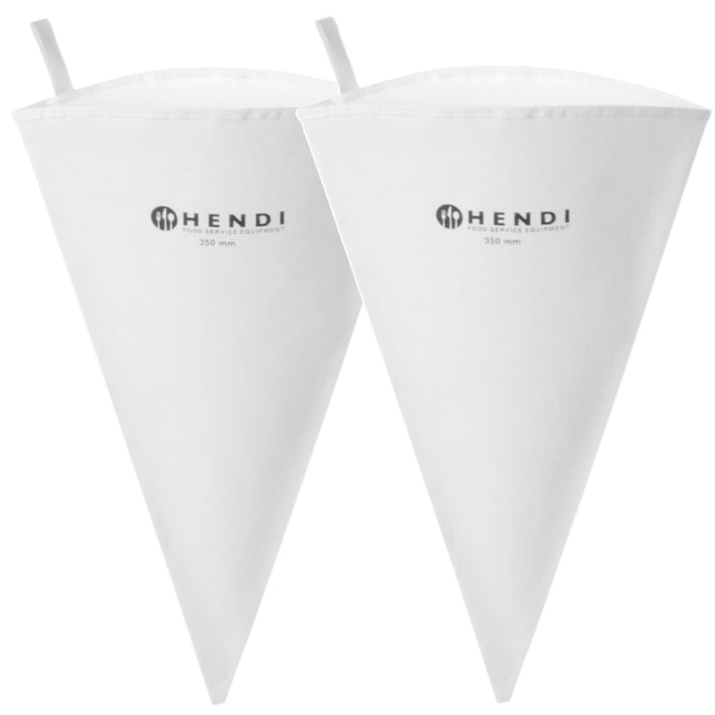 Sack cone for dressing and decorating 35 cm set of 2 pieces - Hendi 550229