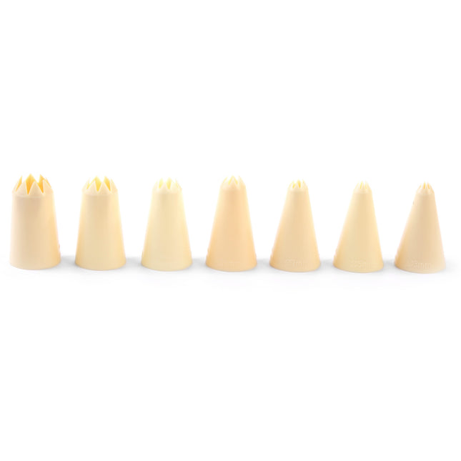 Hendi Cockpit sleeve tips for decorating 8-20mm Cocktail set 7pcs