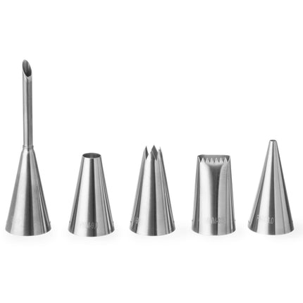 Decorative tips for cone sleeves EXPERT set of 5pcs - Hendi 551592