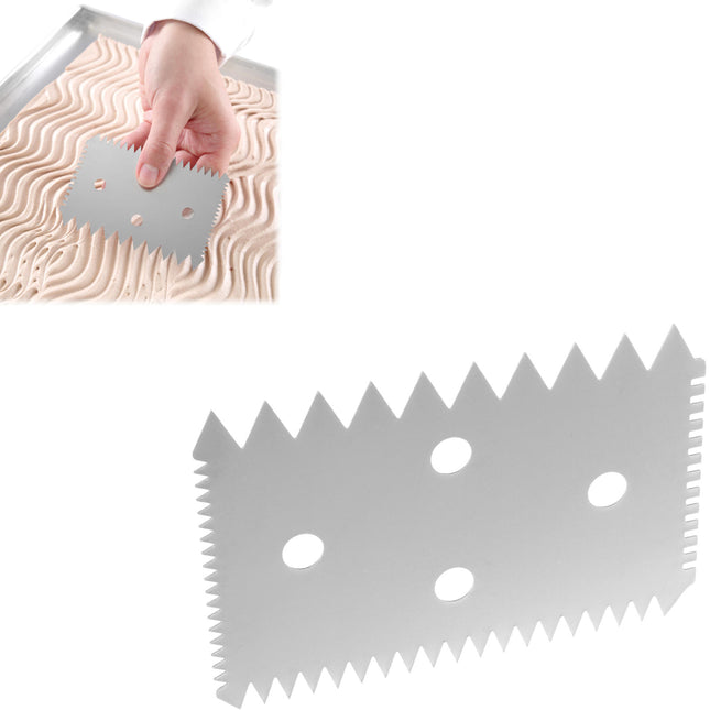 Hendi Rectangular Cake Piece of stainless steel 102x69mm