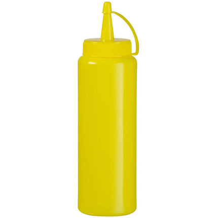 Dispenser container for cold sauces 0.7l. yellow - Hendi 557907