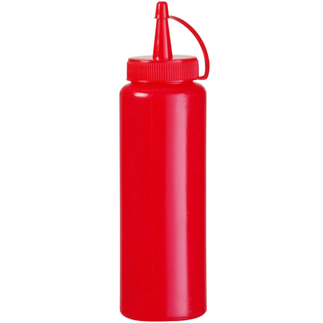 Dispenser container for cold sauces 0.7l. red - Hendi 557914