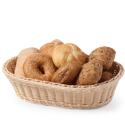 Oval Polyrattan bread basket - Hendi 561003