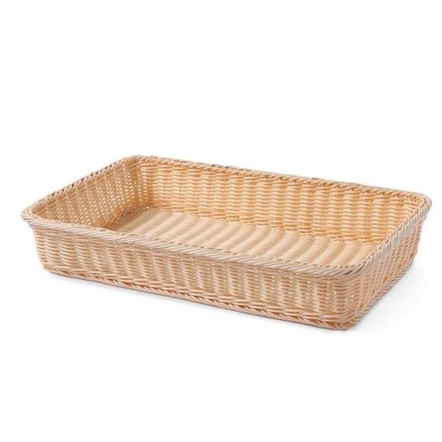 Hendi Breadbasket made of rectangular polyrattan