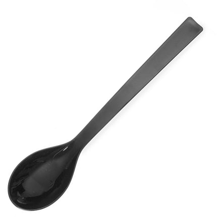 Plastic salad spoon  SAN up to 80C black length 335 mm - Hendi 564455