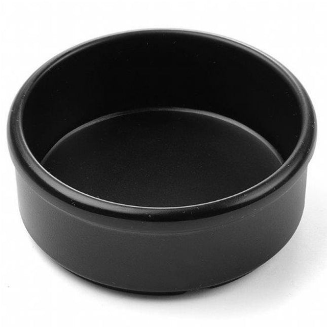 Set of butter bowls sauce 80mm BLACK 3 pieces Hendi 564561