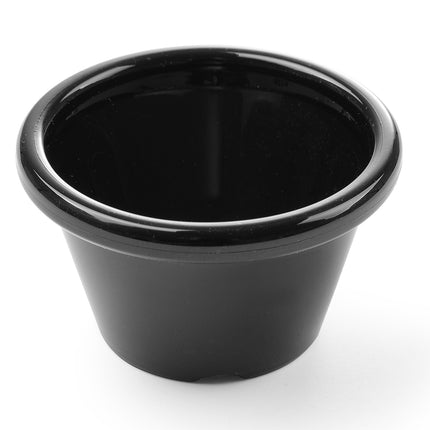 Set of 45 ml framex bowls 12 pieces black Hendi 565605