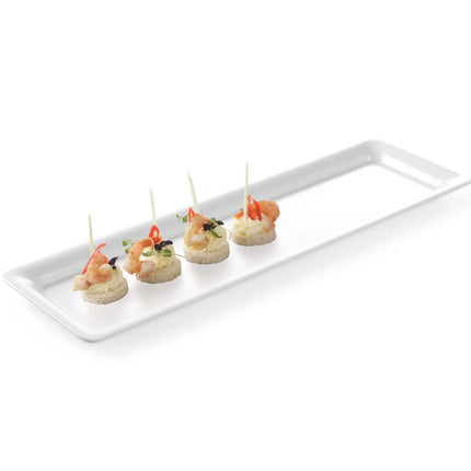 Buffet tray for melamine food GN2/4 20mm white - Hendi 566053