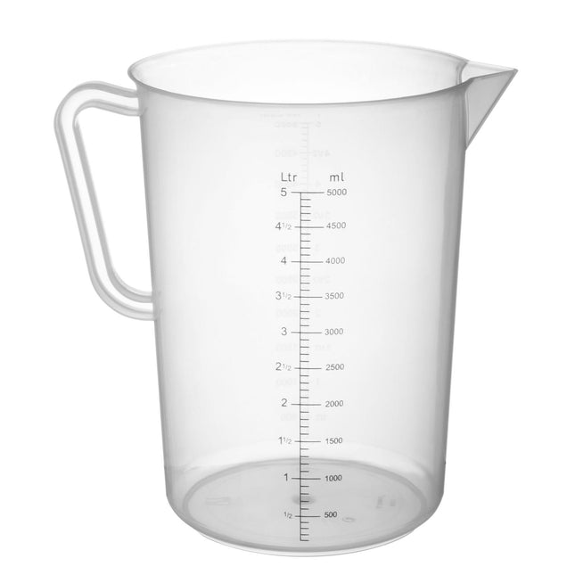 Food measure with polypropylene scale 5 l - Hendi 567500