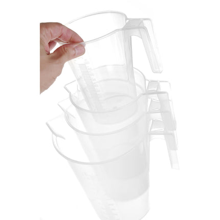 Hendi Kitchen measure jug with measuring cup with floor polypropylene 1L – image 9