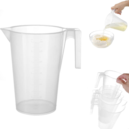 Hendi Kitchen measure jug with measuring cup of 3L floor polypropylene