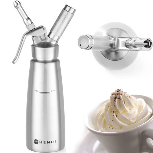 Hendi Siphon for whipped cream Profi Line 0,5l