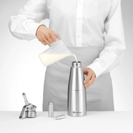 Siphon for whipped cream Profi Line 1l - Hendi 588024