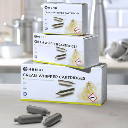 Balls for the syphon for whipped cream gas N2O 10 pcs. - Hendi 588208
