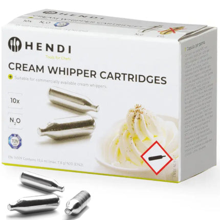 Balls for the syphon for whipped cream gas N2O 10 pcs. - Hendi 588208