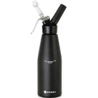 Hendi N2O Kitchen Line whipped cream siphon SET + 3 tips 0.98L - black
