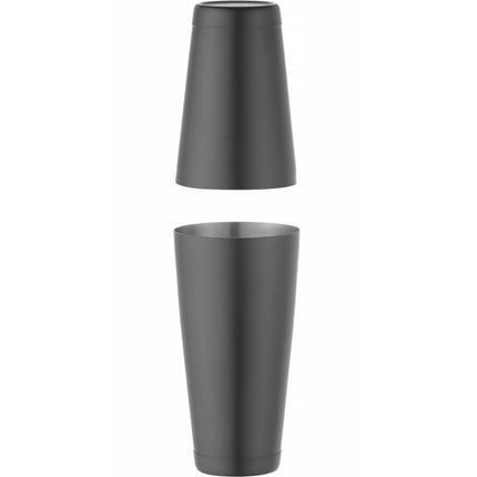 Bar Up 2-piece Boston shaker for drinks and cocktails Tin on Tin 0.8 l - black – image 3