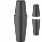 Bar Up 2-piece Boston shaker for drinks and cocktails Tin on Tin 0.8 l - black
