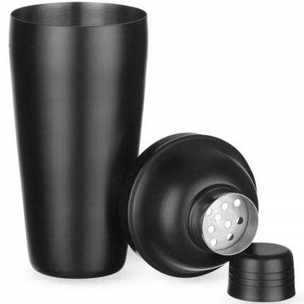 Bar Up 3-piece bartender shaker for drinks and cocktails Cobbler 0.8 l - black – image 4