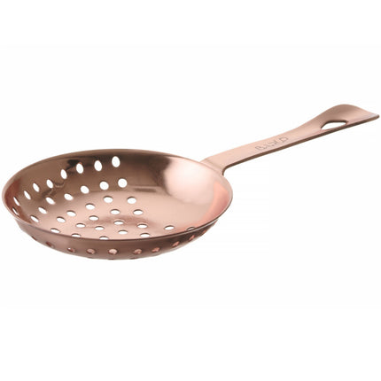 Bar Up Bartender's strainer for straining drinks and cocktails Julep 160 x 76 mm - copper – image 2