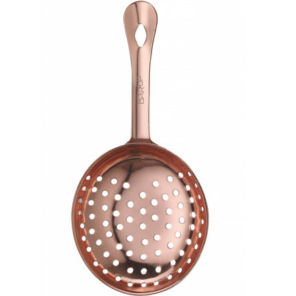 Bar Up Bartender's strainer for straining drinks and cocktails Julep 160 x 76 mm - copper – image 3