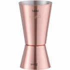 Bar Up Jigger double-sided bartender's measure for drinks, copper, 25/50 ml