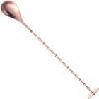 Bar Up Bartender's spoon for drinks, cocktails, long with muddler 280 x 35 mm - copper