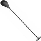 Bar Up Bartender's spoon for drinks and cocktails long with muddler 280 x 35 mm - black