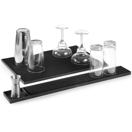 Bar Up The bartender rubber rectangular mat for glasses each slice 300x150x ((H)10mm Hendi 597989 – image 2