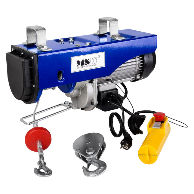 MSW Lifting machine for winch PROLIFTOR 1000 to 990kg