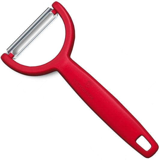 Victorinox Horizontal peeler with a serrated YPSO blade, length 145 mm - red