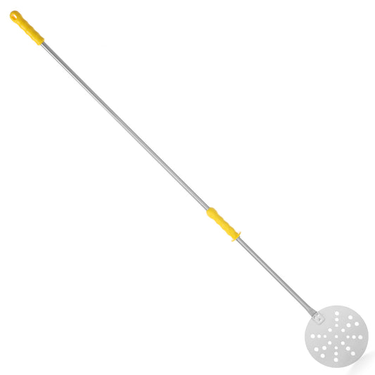 Pizza scapula with movable handle perforated wed.220 ((H)1700mm Lilly Codroipo Hendi 617786