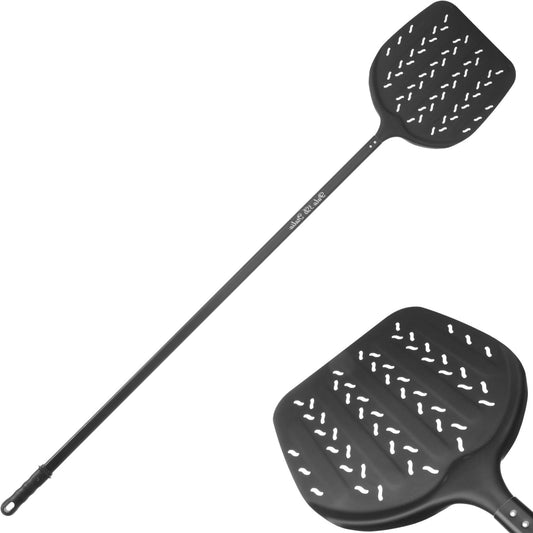 LILLY CODROIPO Aluminium pizza shovel ITALIA 3D perforated 330x1700mm