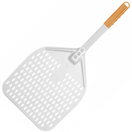 Hendi Pizza shovel with short handle perforated square 350 x 710 mm – image 2