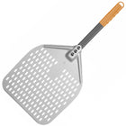 Hendi Pizza shovel with short handle perforated square 300 x 660 mm
