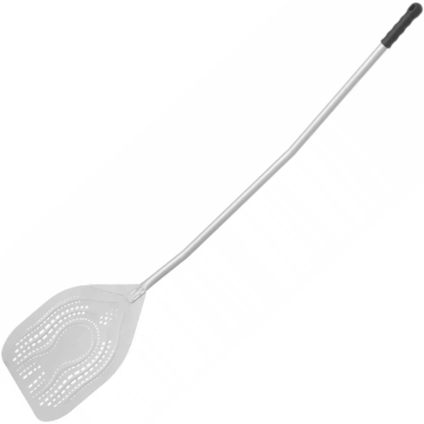 LILLY CODROIPO Square arena pizza shovel perforated with curved handle 350 x 1500 mm